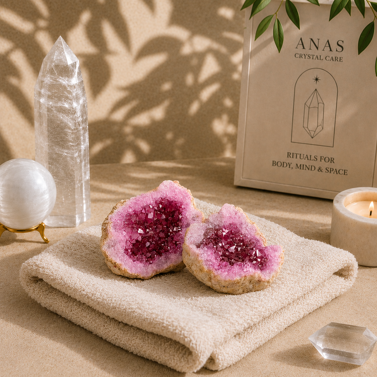 Crystal Décor pieces for a warm home