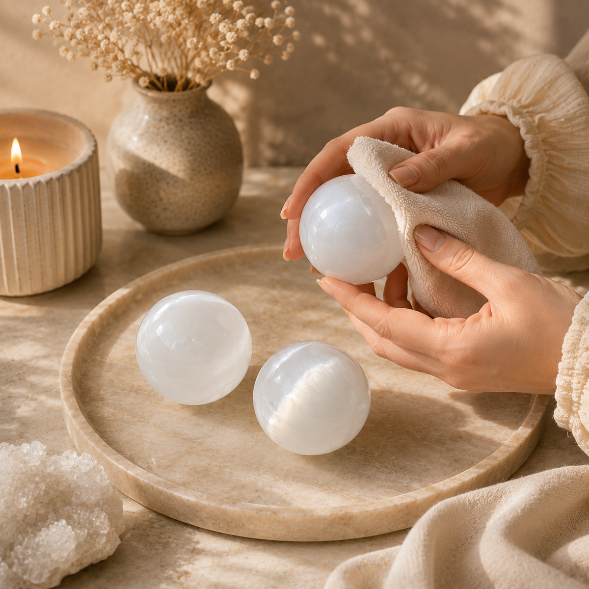 Kristallen decorstukken voor een warm thuis