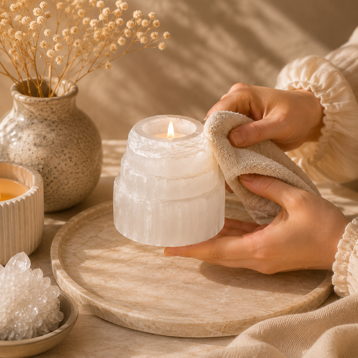 Crystal Décor pieces for a warm home
