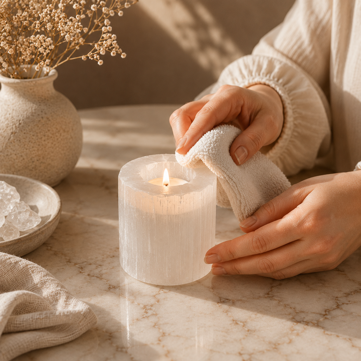 Crystal Décor pieces for a warm home