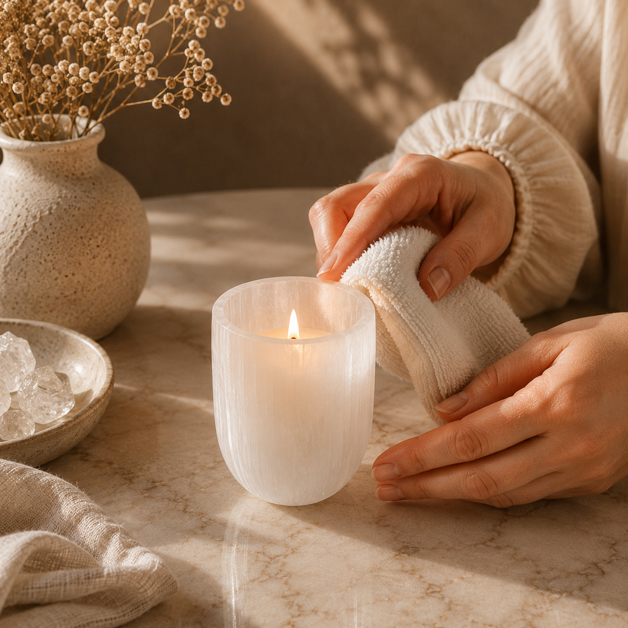 Crystal Décor pieces for a warm home