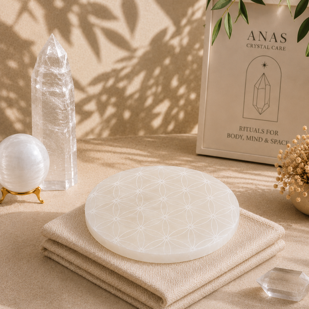 Kristallen decoratiestukken voor een warm huis