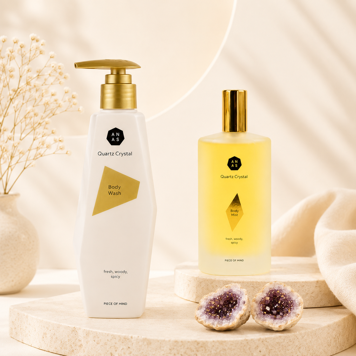 Opened product with key ingredients