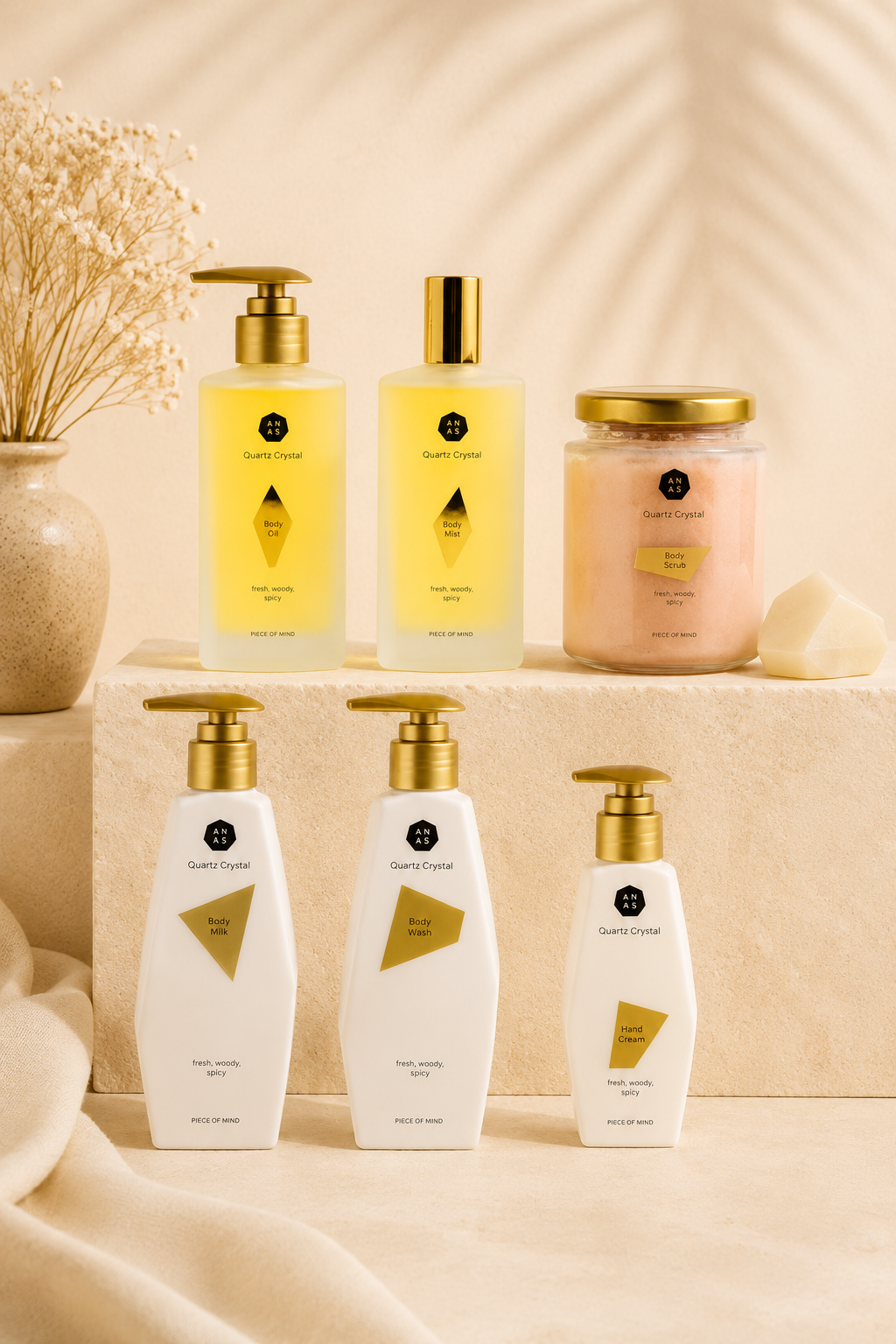 Opened product with key ingredients