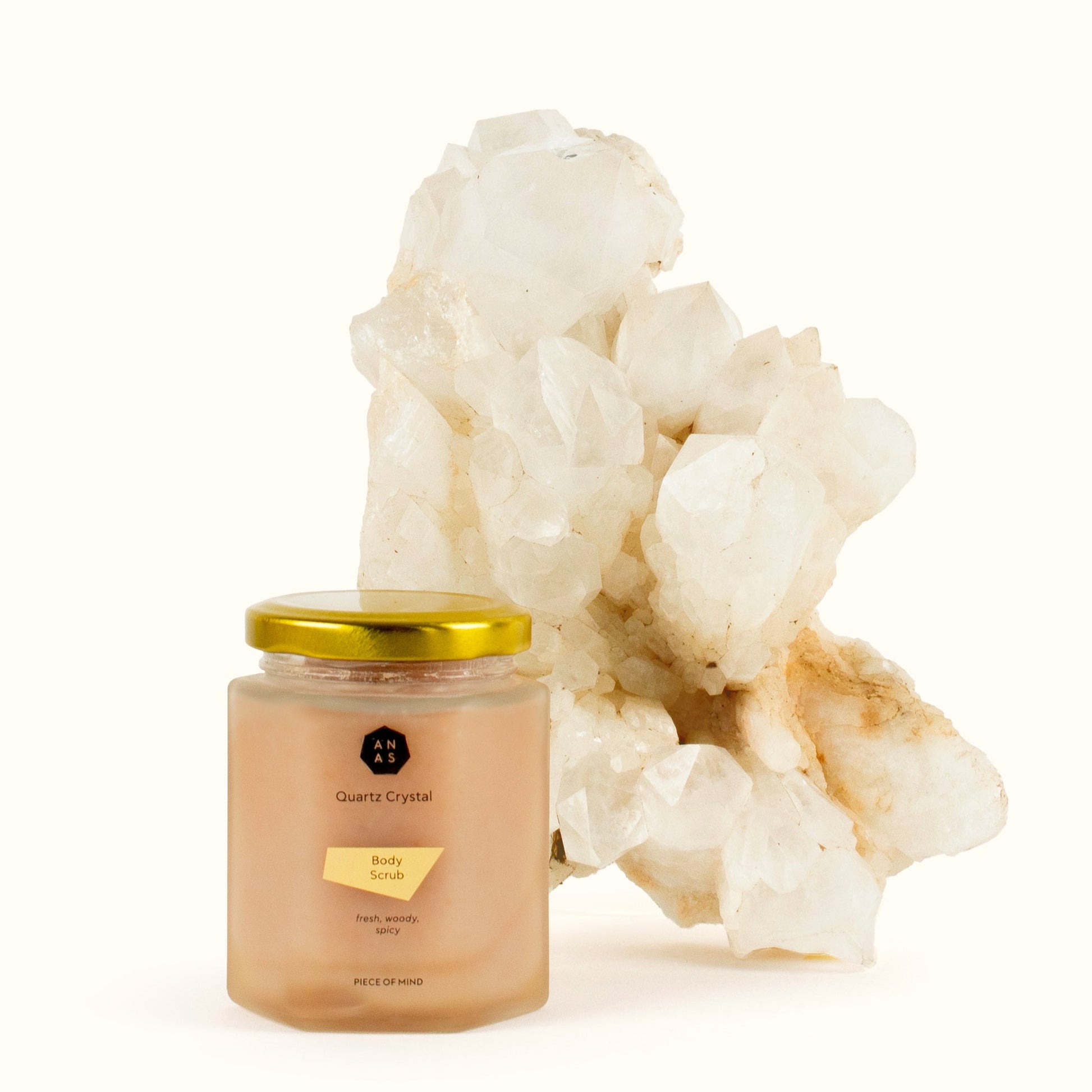 ANAS CRYSTAL CARE Health & Beauty Personal Care Cosmetics 190 ML Quartz Crystal Body Scrub