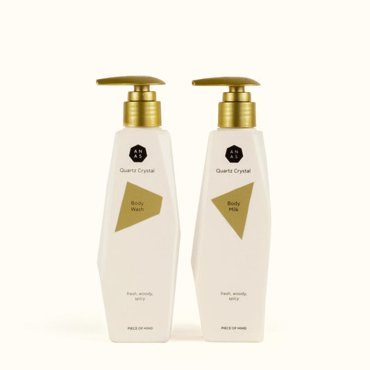 ANAS CRYSTAL CARE Health & Beauty Personal Care Cosmetics Bath & Body Body Wash Quartz Crystal Body Care Set