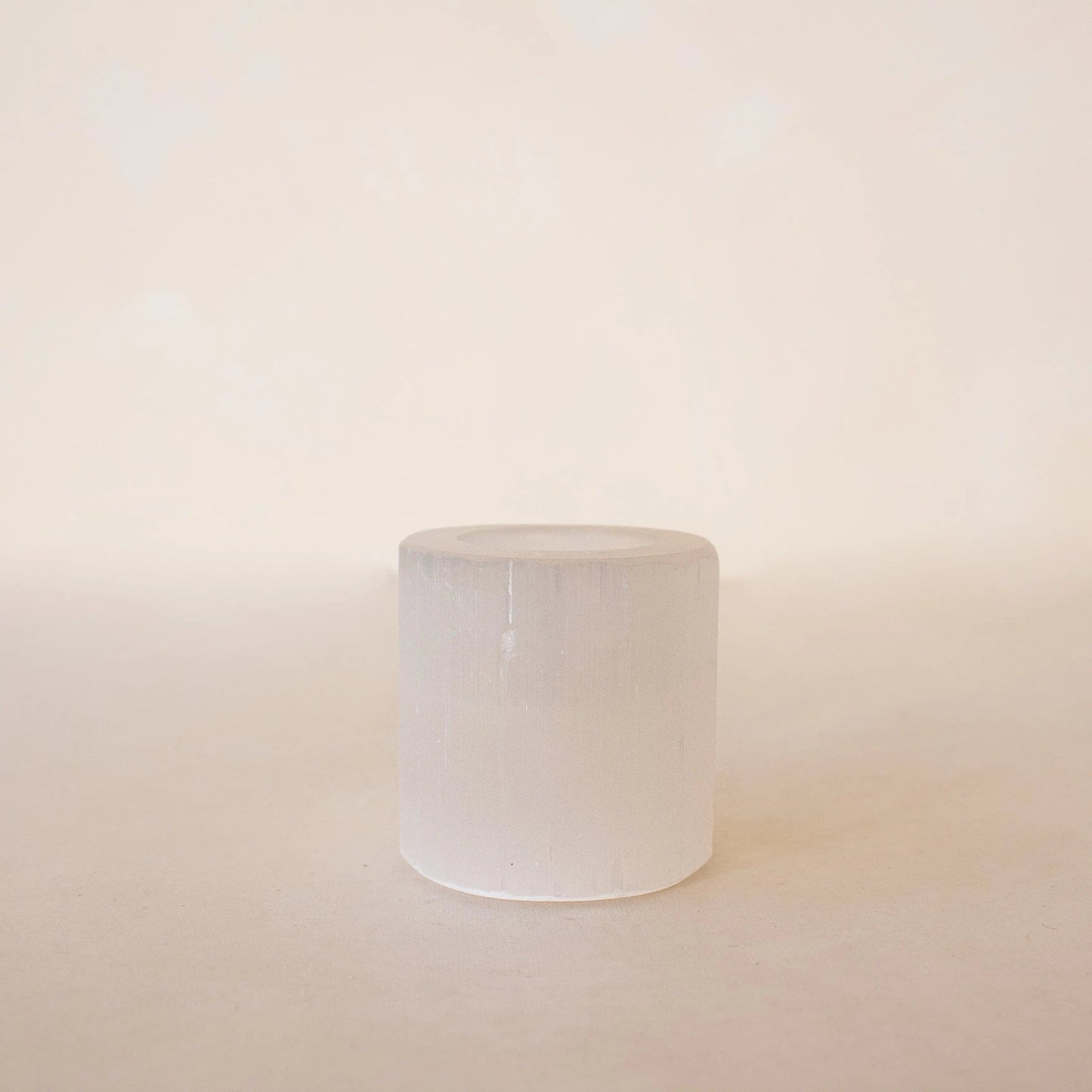 ANAS CRYSTAL CARE Selenite Round Tea-Light