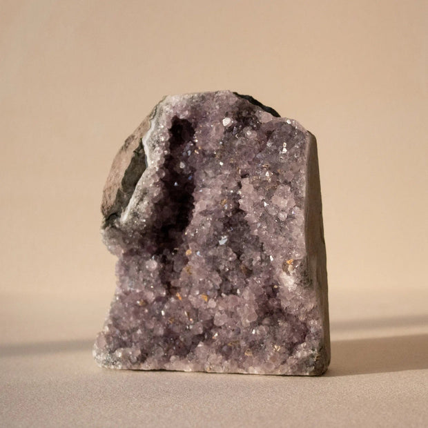 ANASCRYSTALCARE Amethyst Cluster Cutbase