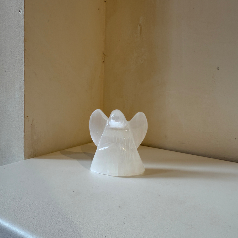 ANASCRYSTALCARE Decor Selenite Angel