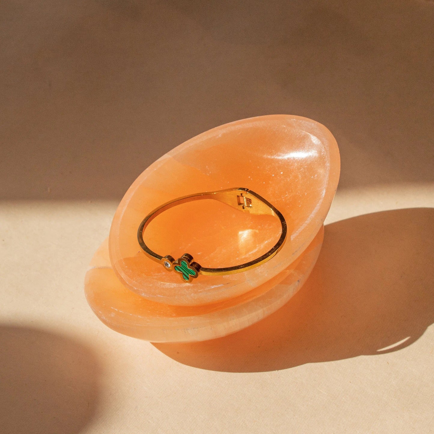 ANASCRYSTALCARE Decor Selenite Oval