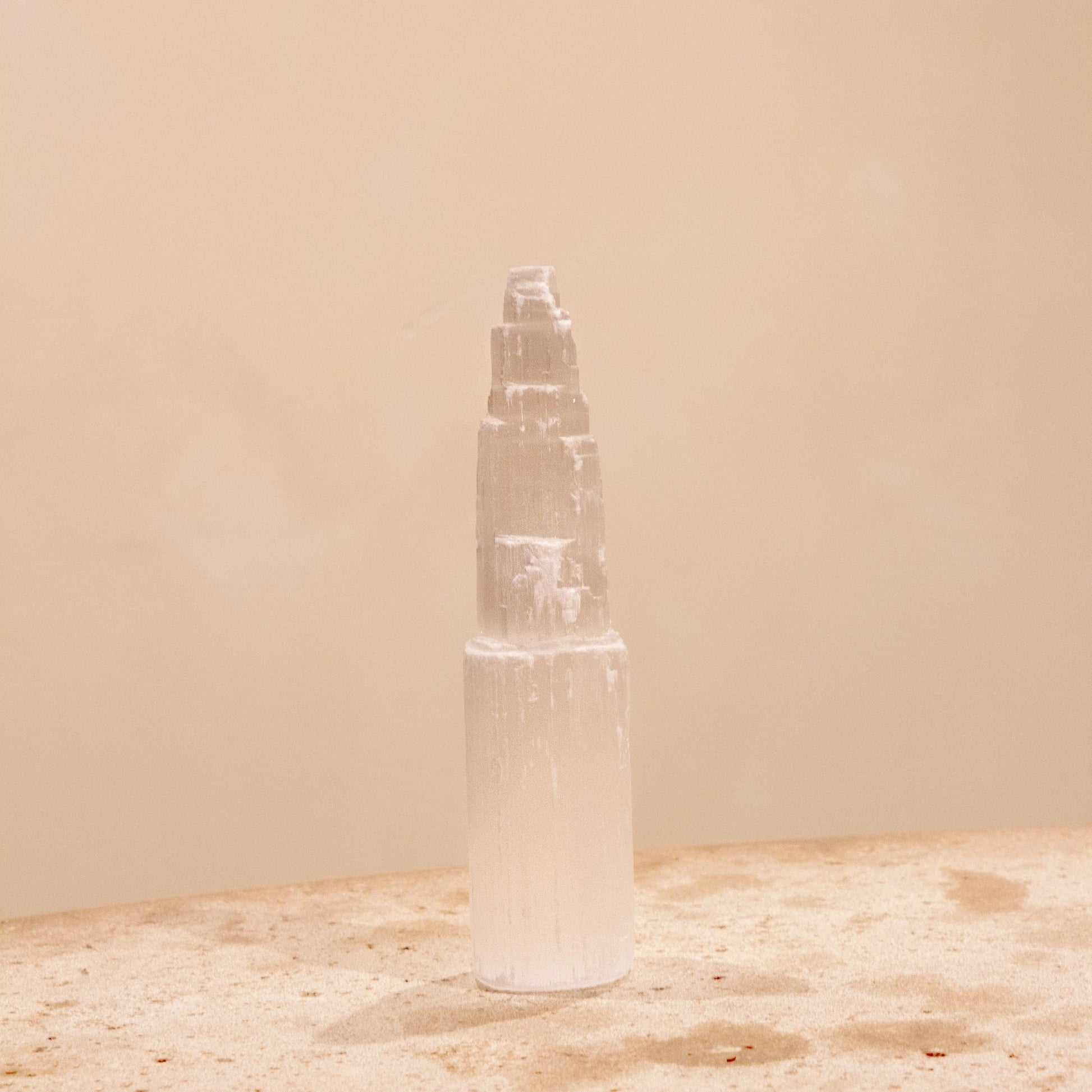 ANASCRYSTALCARE Decor Selenite Tower
