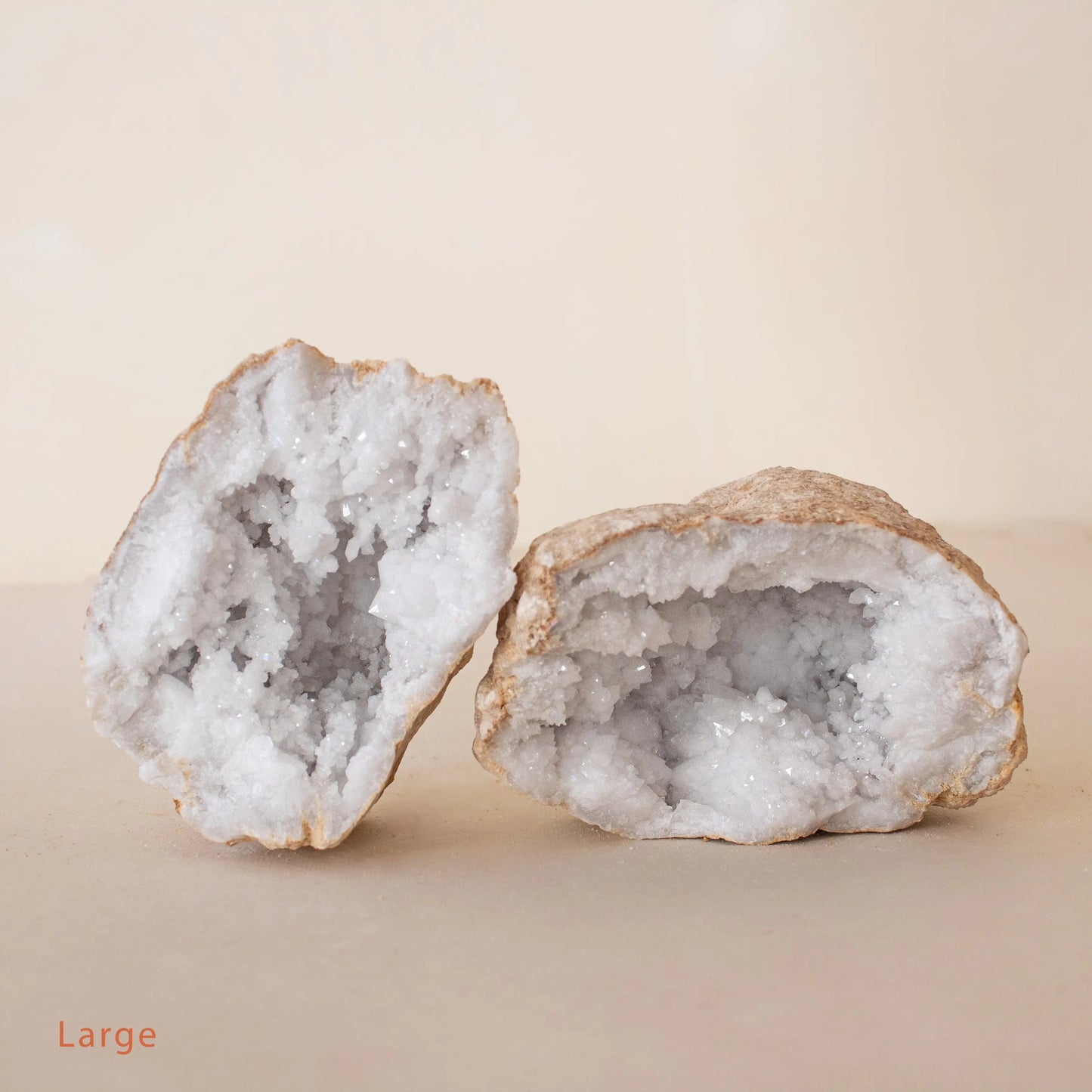 ANASCRYSTALCARE Large Quartz Crystal Geode