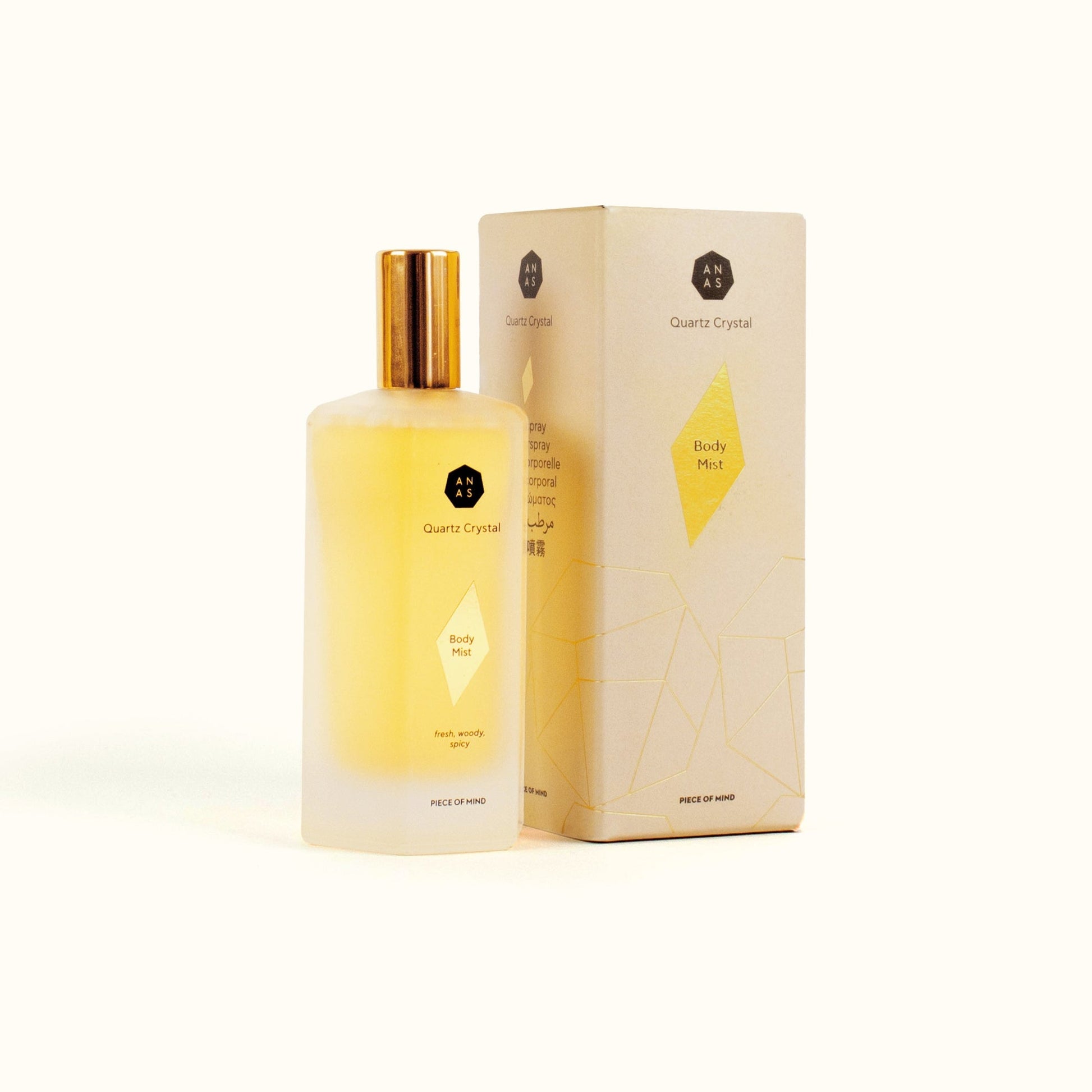 ANASCRYSTALCARE Quartz Crystal Body Mist
