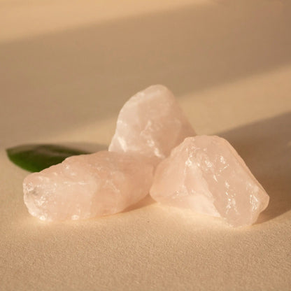ANASCRYSTALCARE Raw Rose Quartz