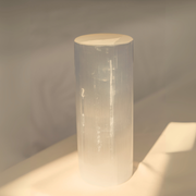 ANASCRYSTALCARE Selenite Cylinder Lamp