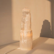 ANASCRYSTALCARE Selenite Tower Lamp