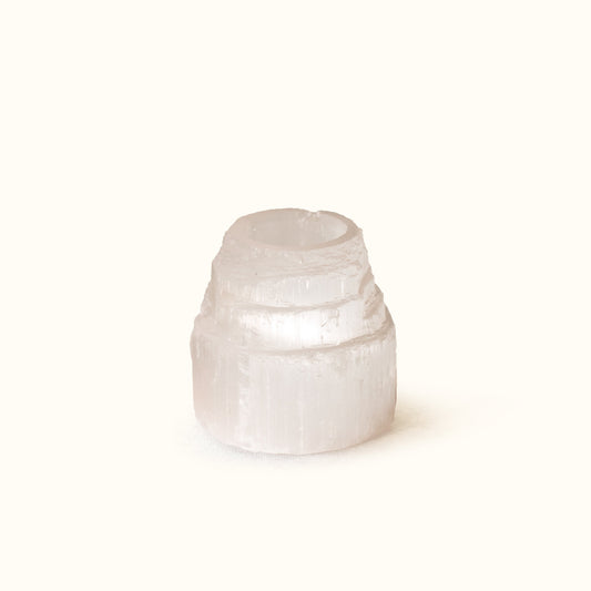 ANASCRYSTALCARE Selenite Tower Tea Light