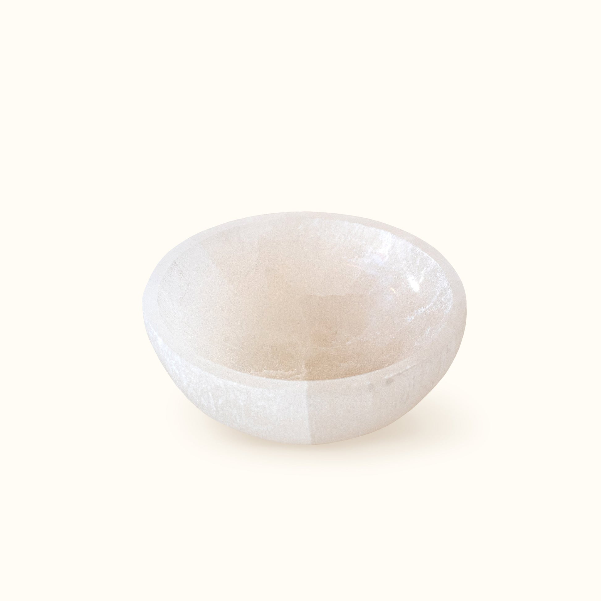 ANASCRYSTALCARE Selenite White Bowl