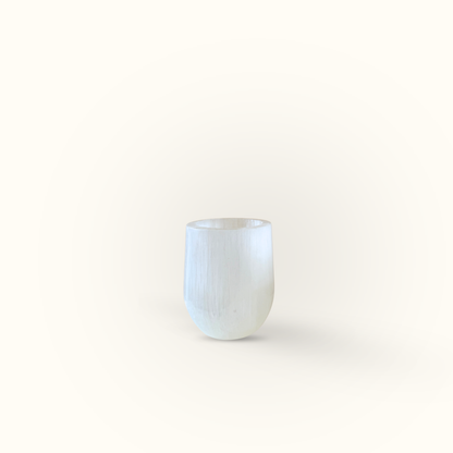 ANASCRYSTALCARE Small 8cm Selenite Luxe Tealight Holder